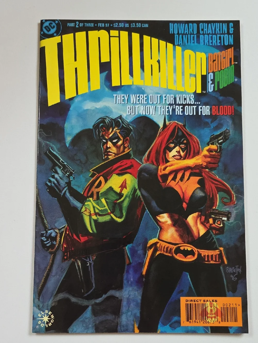 BATMAN Thrillkiller Bargirl & Robin (Three-Comic Set) DC Comic Books 1990'S